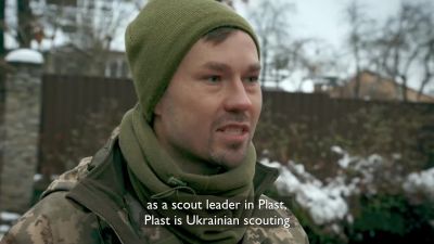 That's amazing. Well you're a scout? - War Zone: Bear Grylls Meets President Zelenskyy