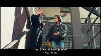 That's antisocial, man.
- No, no, no. - Tiger Girl