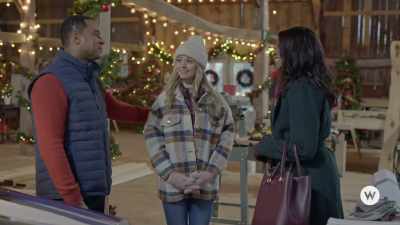 That's Blair for you,
always keeping a pulse - A Tiny Home Christmas