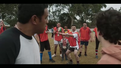 That's me boning your
mum. I'm tackling her. - The Messenger