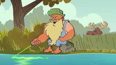 That's 'cause water has
a higher refractive index than air, - The Epic Tales of Captain Underpants