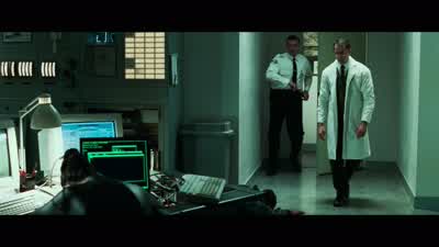 That's as close as I can get you. - The Matrix Reloaded