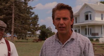 That's my corn out there You guys are guests in my corn - Field of Dreams