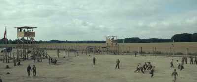 That's double-barbed wire, - Masters of the Air