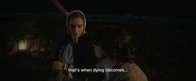 That's when dying becomes.. - Cabrini