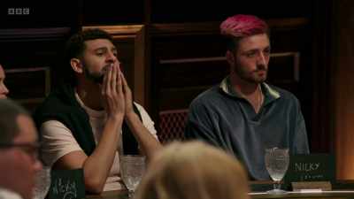 That's eight votes for
Geraldine and seven for Michael. - The Traitors