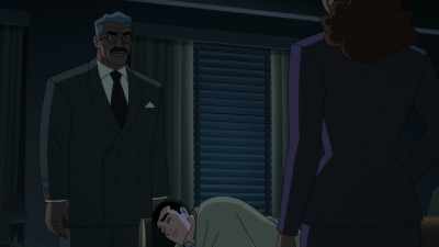 That's enough.
I'm gonna check the back windows again. - Batman: Caped Crusader