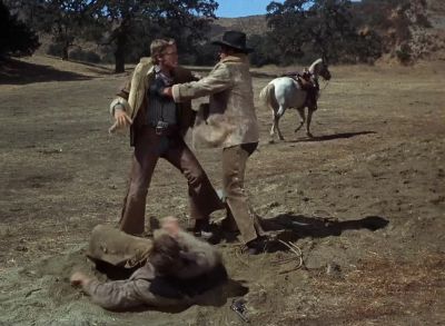 That's enough, Trampas!
That's enough! - The Virginian