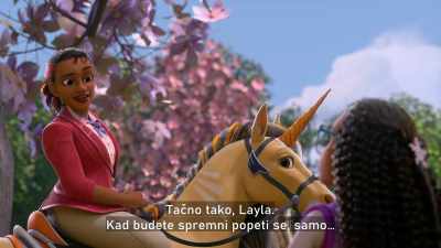 That's exactly right, Layla.
When you're ready to climb on, just... - Unicorn Academy