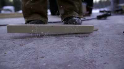 That's so exciting, and
now I'm working on my sled. - Life Below Zero: Next Generation