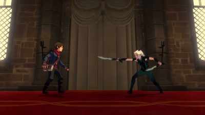 That's far enough.
I'm looking for someone. - The Dragon Prince