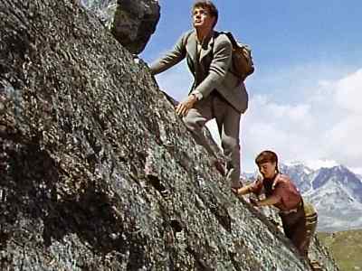 That's as far as you go, Lizbeth!
No nonsense now! - Third Man on the Mountain