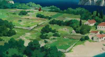 That's as far as you go. - Porco Rosso
