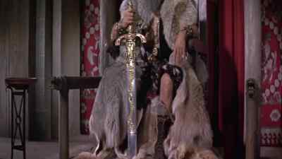 That's my father's sword!
Where is he? - Prince Valiant
