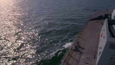 That's five minutes until we
do the sail past, - Warship: Life at Sea