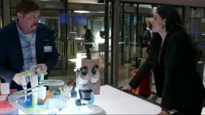 That's from your suspect.
He's perfectly healthy. - CSI: Vegas