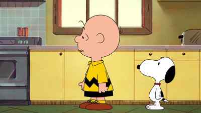 That's funny.
I left it here on the counter. - The Snoopy Show