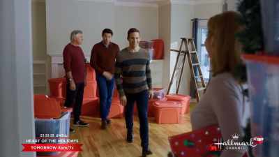 That's generally what one does
when one is retired, - The Christmas House