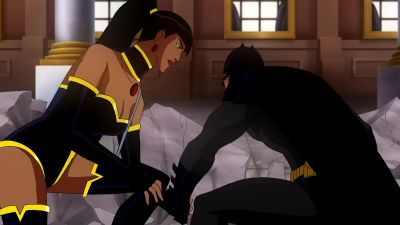 That's going to cost you a rib - Justice League: Crisis on Two Earths