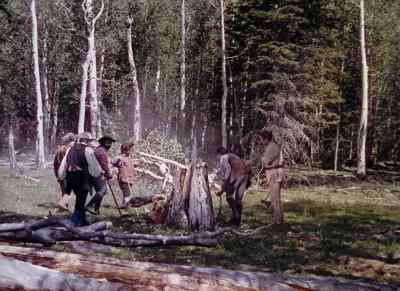 That's gonna be
good firewood. - Drums Along the Mohawk