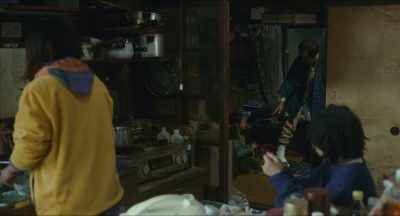 That's good timing. Try it again. Good. - Shoplifters