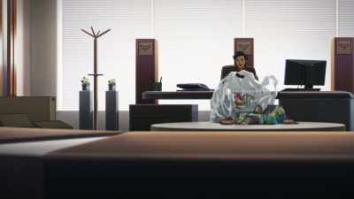 That's because he wasn't a real soldier. - Mobile Suit Gundam Hathaway