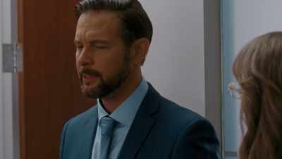 That's because he wasn't visiting.
Excuse me. - Her Affair to Die For