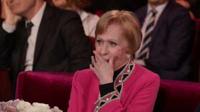-That's another heavy one.
[ Chuckles ] - Carol Burnett: 90 Years of Laughter + Love
