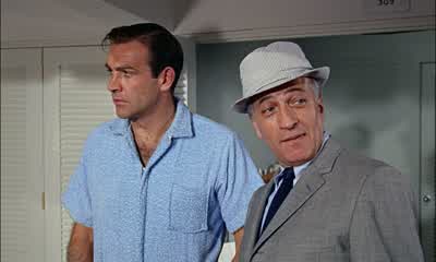 That's his pigeon waiting for him now. - Goldfinger