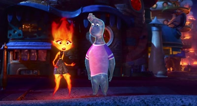 That's how I ended up
at your place. - Elemental