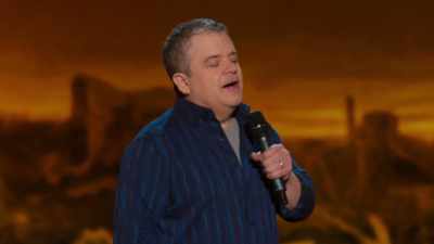That's how I started my year.
I broke my foot. Uh... - Patton Oswalt: We All Scream