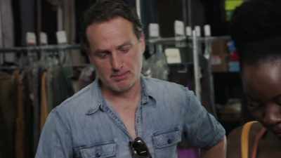 That's because I had a limp
for a while - The Walking Dead: The Return