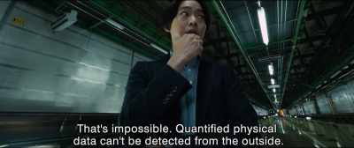 That's impossible. Quantified physical
data can't be detected from the outside. - Shin Ultraman