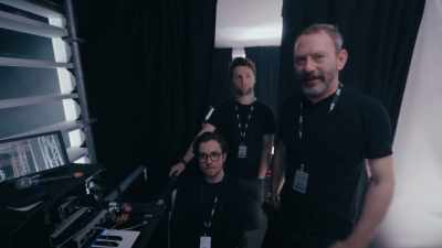 That's in a rather beautiful,
almost baroque theater. - New Order: Decades