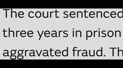That's insane. He goes to prison.
He becomes even worse. - The Tinder Swindler