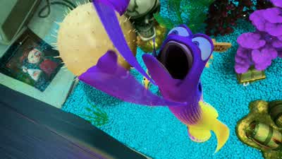 - That's it for the escape plan. - Finding Nemo