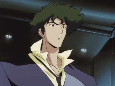 That's it! He's remembering
the time Giraffe got blown away. - Cowboy Bebop