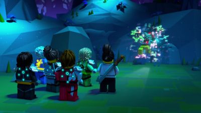 That's it. Jump in, like this. - Ninjago: Masters of Spinjitzu
