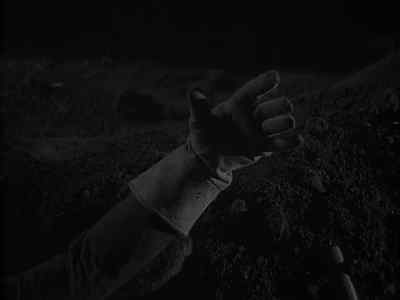 That's it, man.
Sit down here. - The Man from Planet X