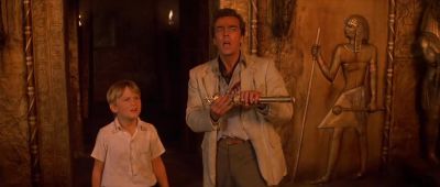 That's because it opens up into one - The Mummy Returns
