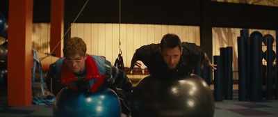That's it. So, your skis go up,
your legs go back. - Eddie the Eagle