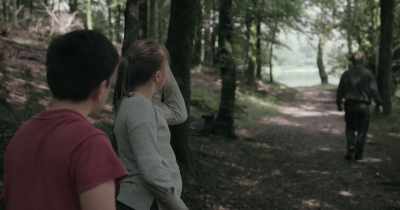 That's it. Stay here. Alright? - Among the Living