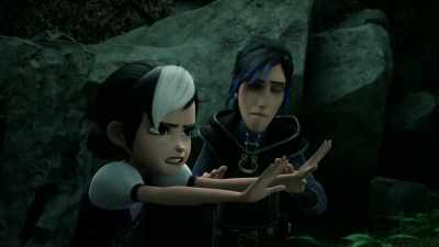 -That's it, that's it. Steady.
-[pants] - Wizards: Tales of Arcadia