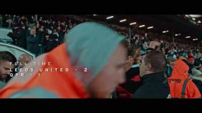 That's it, they've done it.
It's finished Leeds two, QPR one. - Take Us Home: Leeds United