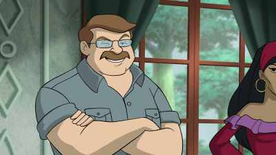 That's Jack, Linda,
Mona and Bugbite Stubbs. - Scooby-Doo! Return to Zombie Island