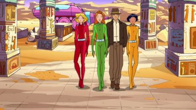 That's just like
the box in the tomb - Totally Spies!