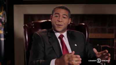 That's just not true.
I get angry a lot. - Obama: In Pursuit of a More Perfect Union