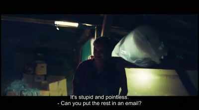 That's just stupid and pointless....
- Write me the rest as an e-mail. - Tiger Girl