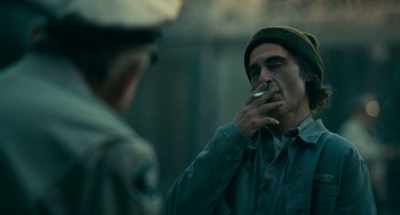["That's Life"
by Frank Sinatra playing] - Joker: Folie à Deux