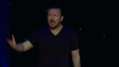 That's like going into a town square, - Ricky Gervais: Humanity